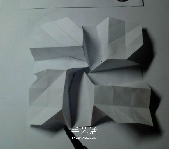 福山玫瑰改造而來 漂亮四角玫瑰花的折法圖解 -  rpnrmr.com