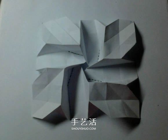 福山玫瑰改造而來 漂亮四角玫瑰花的折法圖解 -  rpnrmr.com