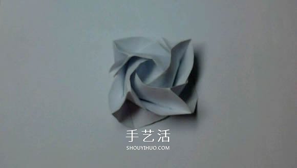福山玫瑰改造而來 漂亮四角玫瑰花的折法圖解 -  rpnrmr.com