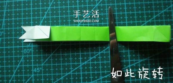 可愛小蟲子！簡單卡通毛毛蟲的折法圖解教程 -  rpnrmr.com