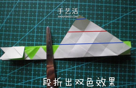 可愛小蟲子！簡單卡通毛毛蟲的折法圖解教程 -  rpnrmr.com