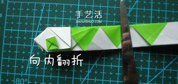 可愛小蟲子！簡單卡通毛毛蟲的折法圖解教程 -  rpnrmr.com