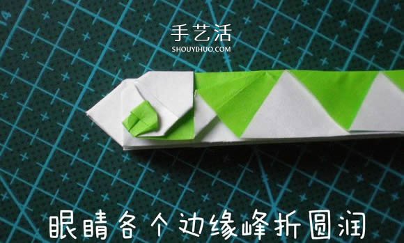 可愛小蟲子！簡單卡通毛毛蟲的折法圖解教程 -  rpnrmr.com