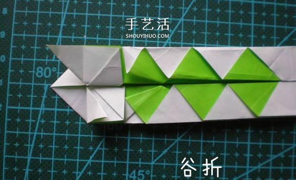 可愛小蟲子！簡單卡通毛毛蟲的折法圖解教程 -  rpnrmr.com