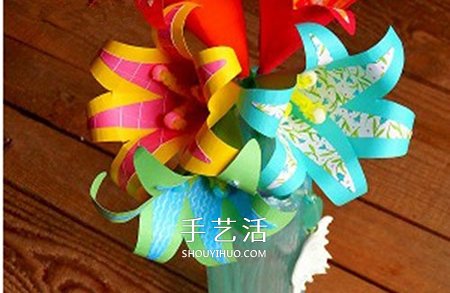 彩紙百合的制作方法 簡單做百合花的步驟圖 -  rpnrmr.com
