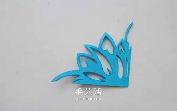 怎么剪紙窗花的教程 四角剪紙大圖案窗花圖解 -  rpnrmr.com