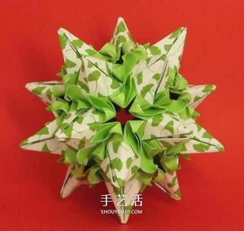 春意盎然的花球！手工折紙立體紙花球的教程 -  rpnrmr.com
