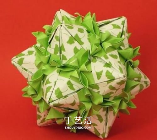 春意盎然的花球！手工折紙立體紙花球的教程 -  rpnrmr.com