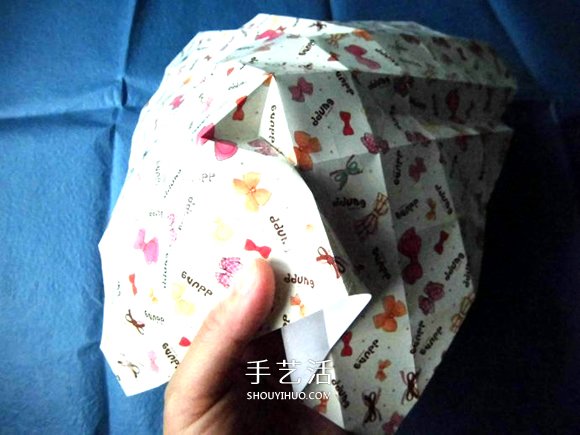 八面玲瓏?yán)C球禮盒折法 折紙繡球禮品盒的方法 -  rpnrmr.com