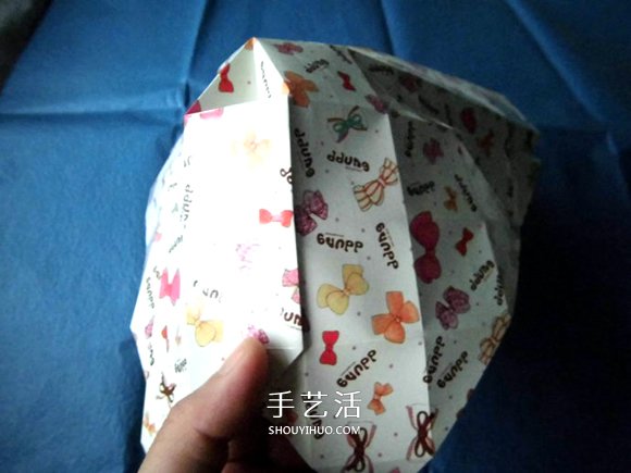 八面玲瓏?yán)C球禮盒折法 折紙繡球禮品盒的方法 -  rpnrmr.com
