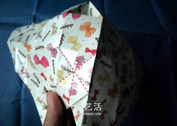 八面玲瓏?yán)C球禮盒折法 折紙繡球禮品盒的方法 -  rpnrmr.com