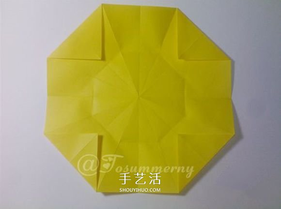 冬日里的暖陽！手工折紙立體太陽的折法圖解 -  rpnrmr.com
