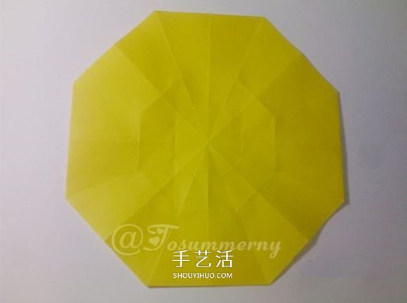 冬日里的暖陽！手工折紙立體太陽的折法圖解 -  rpnrmr.com
