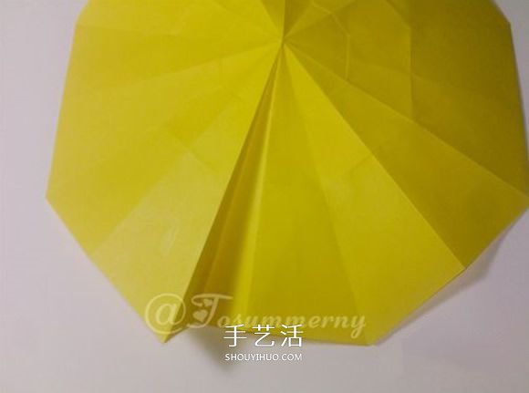 冬日里的暖陽！手工折紙立體太陽的折法圖解 -  rpnrmr.com