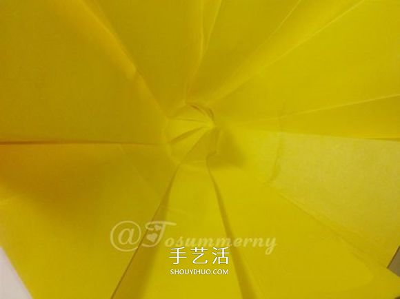 冬日里的暖陽！手工折紙立體太陽的折法圖解 -  rpnrmr.com