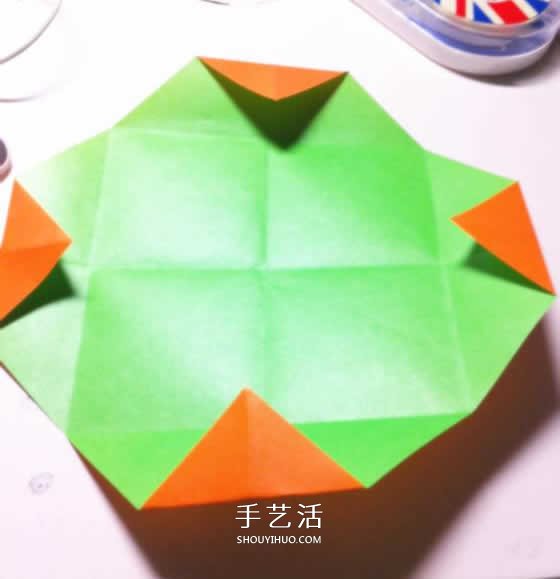 微型月季花的折紙教程 漂亮鉆石玫瑰怎么折圖解 -  rpnrmr.com