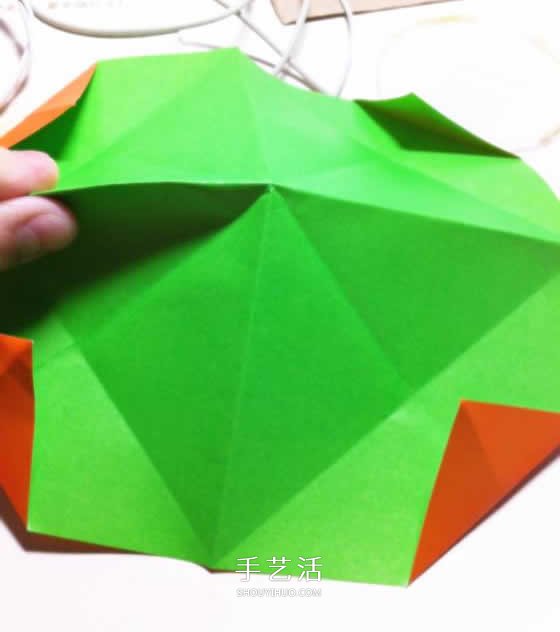 微型月季花的折紙教程 漂亮鉆石玫瑰怎么折圖解 -  rpnrmr.com