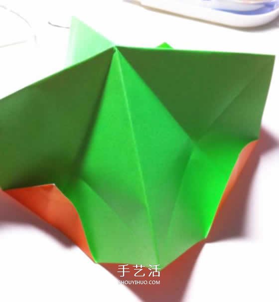 微型月季花的折紙教程 漂亮鉆石玫瑰怎么折圖解 -  rpnrmr.com