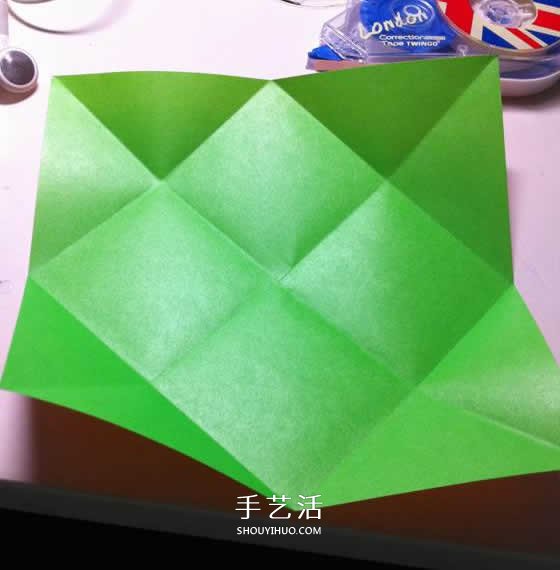 微型月季花的折紙教程 漂亮鉆石玫瑰怎么折圖解 -  rpnrmr.com
