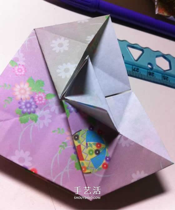 微型月季花的折紙教程 漂亮鉆石玫瑰怎么折圖解 -  rpnrmr.com