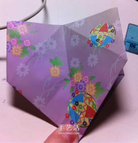 微型月季花的折紙教程 漂亮鉆石玫瑰怎么折圖解 -  rpnrmr.com