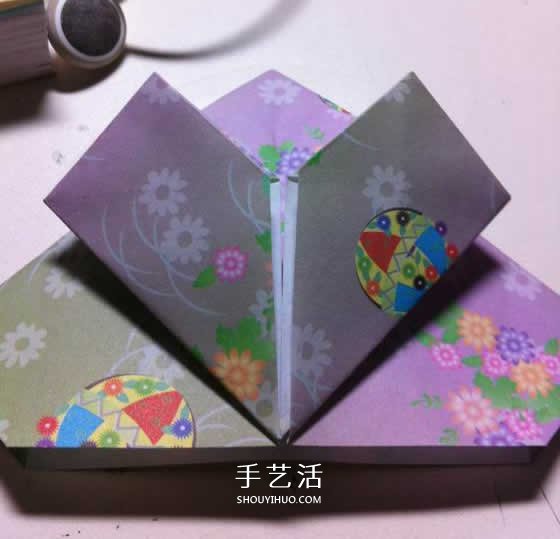 微型月季花的折紙教程 漂亮鉆石玫瑰怎么折圖解 -  rpnrmr.com