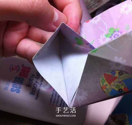 微型月季花的折紙教程 漂亮鉆石玫瑰怎么折圖解 -  rpnrmr.com