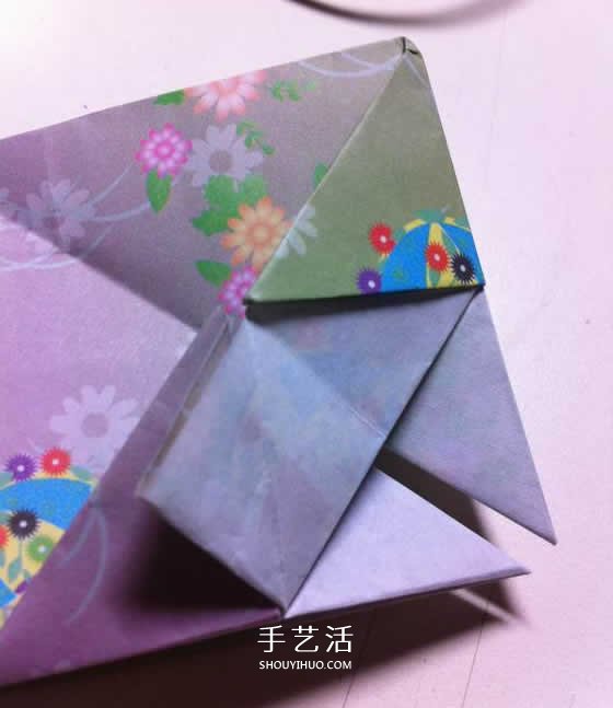 微型月季花的折紙教程 漂亮鉆石玫瑰怎么折圖解 -  rpnrmr.com