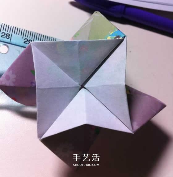 微型月季花的折紙教程 漂亮鉆石玫瑰怎么折圖解 -  rpnrmr.com