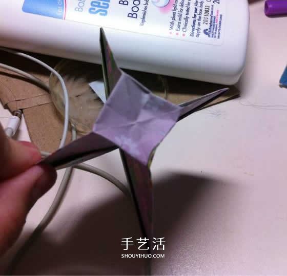 微型月季花的折紙教程 漂亮鉆石玫瑰怎么折圖解 -  rpnrmr.com