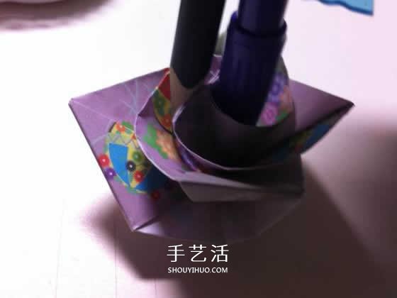 微型月季花的折紙教程 漂亮鉆石玫瑰怎么折圖解 -  rpnrmr.com