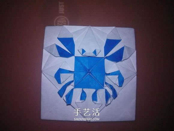 平面螃蟹怎么折圖解 像畫出來的小螃蟹折紙 -  rpnrmr.com
