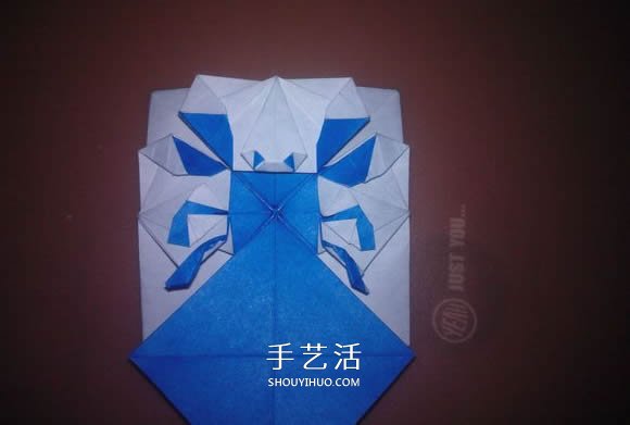 平面螃蟹怎么折圖解 像畫出來的小螃蟹折紙 -  rpnrmr.com