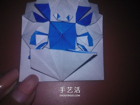 平面螃蟹怎么折圖解 像畫出來的小螃蟹折紙 -  rpnrmr.com