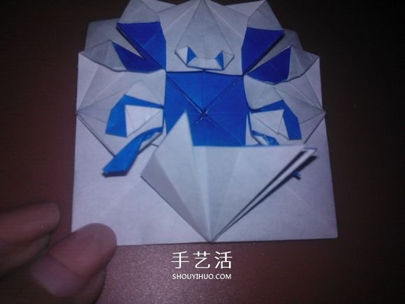 平面螃蟹怎么折圖解 像畫出來的小螃蟹折紙 -  rpnrmr.com