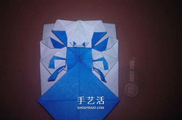 平面螃蟹怎么折圖解 像畫出來的小螃蟹折紙 -  rpnrmr.com