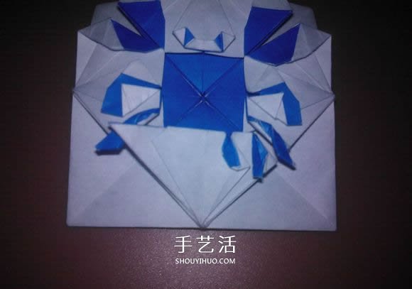 平面螃蟹怎么折圖解 像畫出來的小螃蟹折紙 -  rpnrmr.com