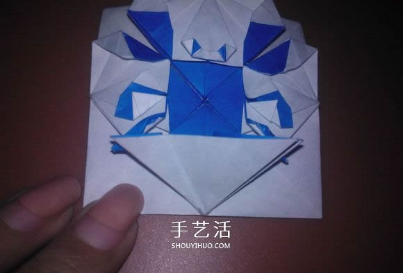 平面螃蟹怎么折圖解 像畫出來的小螃蟹折紙 -  rpnrmr.com