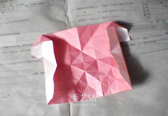情人節(jié)愛心折紙 帶翅膀心心相印的折法圖解 -  rpnrmr.com