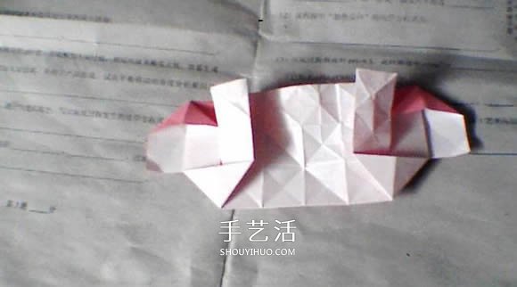 情人節(jié)愛心折紙 帶翅膀心心相印的折法圖解 -  rpnrmr.com