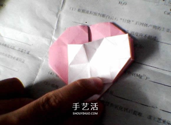 情人節(jié)愛心折紙 帶翅膀心心相印的折法圖解 -  rpnrmr.com