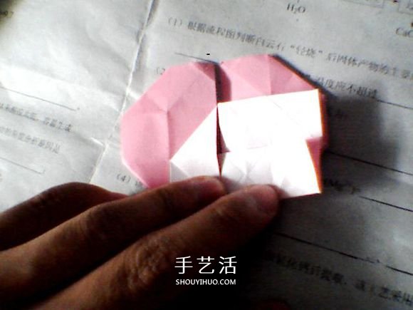 情人節(jié)愛心折紙 帶翅膀心心相印的折法圖解 -  rpnrmr.com