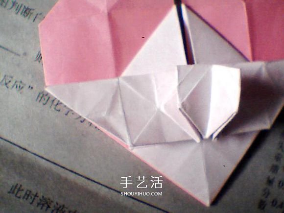情人節(jié)愛心折紙 帶翅膀心心相印的折法圖解 -  rpnrmr.com