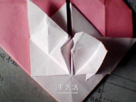情人節(jié)愛心折紙 帶翅膀心心相印的折法圖解 -  rpnrmr.com