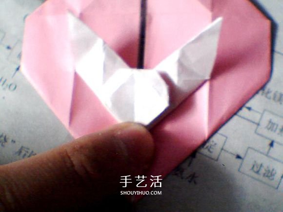 情人節(jié)愛心折紙 帶翅膀心心相印的折法圖解 -  rpnrmr.com