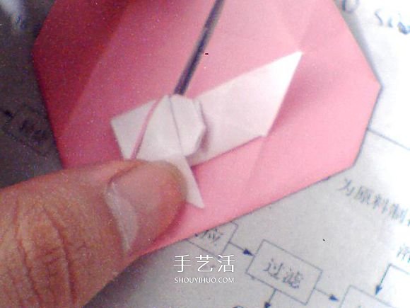 情人節(jié)愛心折紙 帶翅膀心心相印的折法圖解 -  rpnrmr.com
