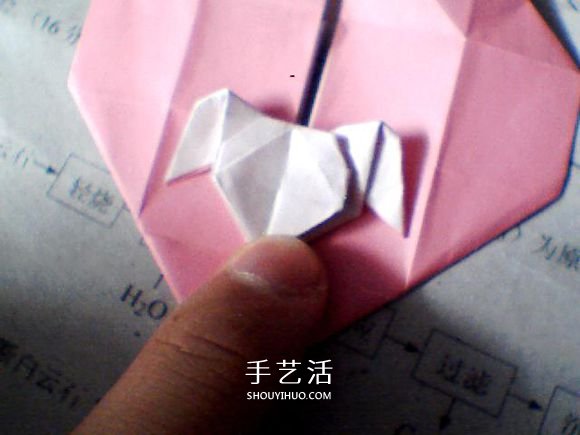 情人節(jié)愛心折紙 帶翅膀心心相印的折法圖解 -  rpnrmr.com