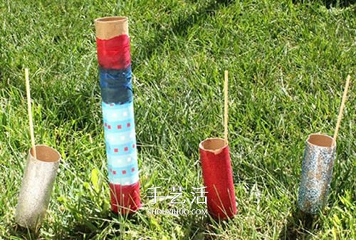幼兒園爆竹手工做法 卷紙筒做火箭爆竹玩具 -  rpnrmr.com