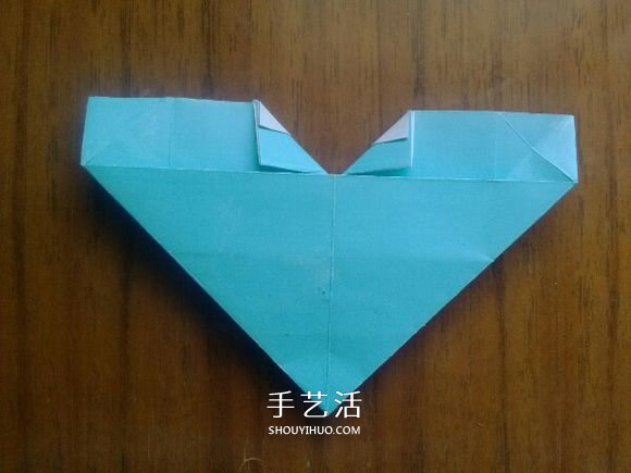 LOVE U字母心的折法 情人節(jié)表白愛心折紙圖解 -  rpnrmr.com