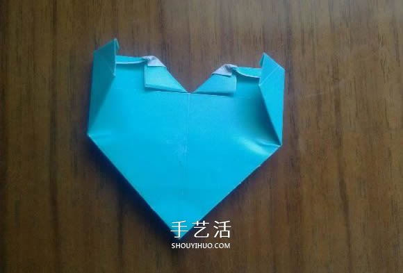 LOVE U字母心的折法 情人節(jié)表白愛心折紙圖解 -  rpnrmr.com